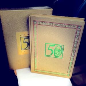 The Hobbit by J.R Tolkien 50th Anniversary edition.